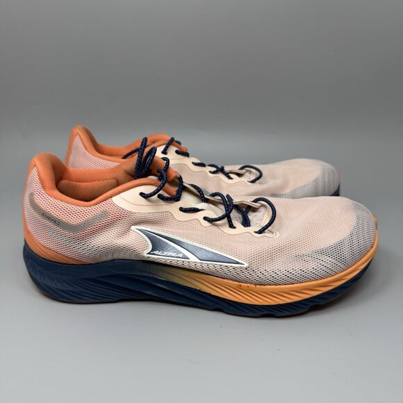 ALTRA Women's Rivera 3 Size 9.5 Road Running Shoes Orange Blue